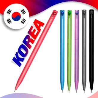 코리아니들볼노크(독일잉크/초초저점도)(구슬클립볼펜)(국산)