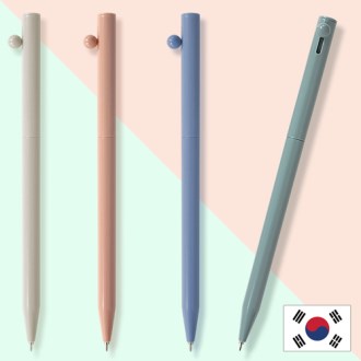 코리아 니들볼 노크 빈티지 볼펜 (독일잉크 / 초초점도) // 국산