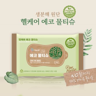 헬케어 에코 물티슈 (40g ) - 10매