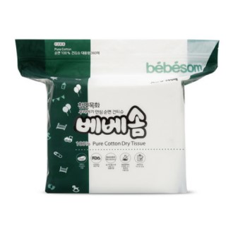 [베베솜] 표백 순면 건티슈 360매
