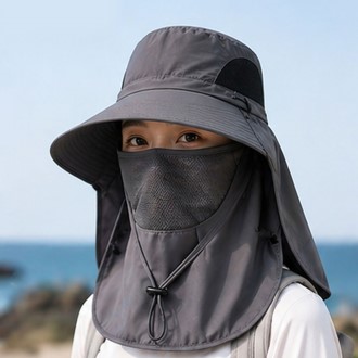 사파리 쿨링 썬가드 햇 여름 등산 농사 작업 햇빛가리개 모자